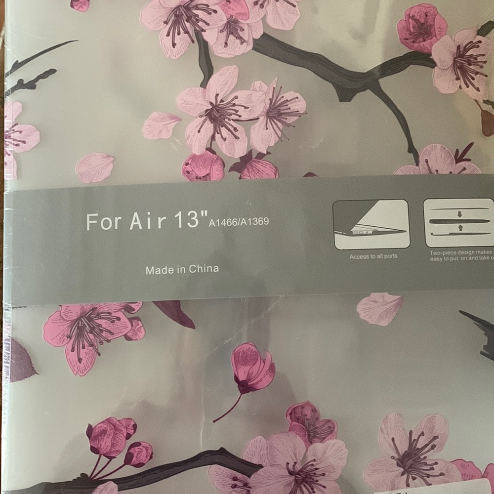 New Air 13” lap top 2 piece design with keyboard cover and access to all ports